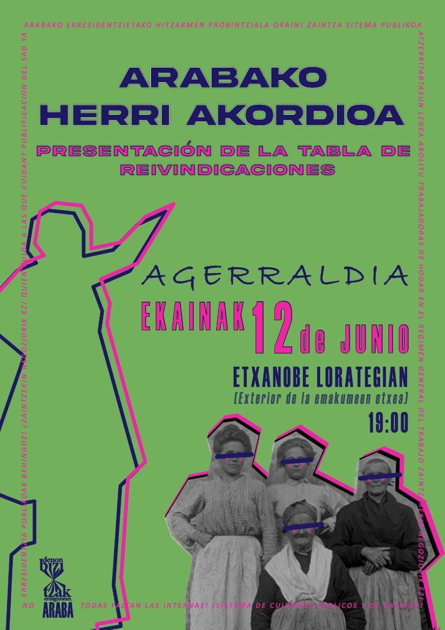 Bizitzak erdigunean jartzeko, zaintza sistema irauliko dugu !!