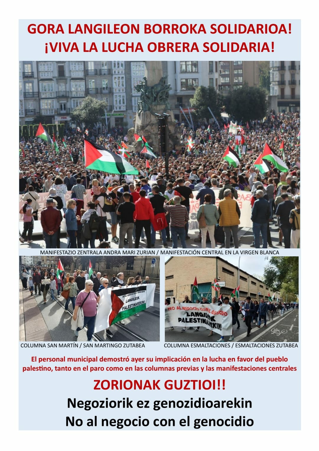 UDAL LANGILEOK PALESTINAREKIN!!!